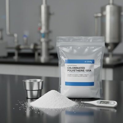 Heat Of Fusion Less Than Or Equal To 2.0Jg Chlorinated Polyethylene 135A Polymer With Good Thermal Stability Suitable For Industrial Applications
