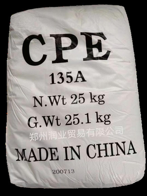 CPE 135A โพลีเอธิลีนคลอรีนเอลาสโตเมอร์เรซินที่มีความแข็งแรงและความลุกลุกต่ํา