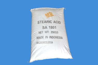 ขี้ผึ้งแข็ง C18H36O2 Double Pressed Stearic Acid Ethanol Soluble