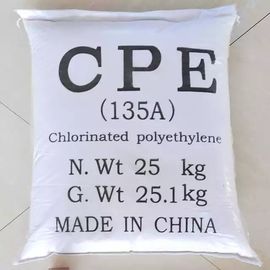 PVC Impact Modifier Chlorinated Polyethylene 135A สำหรับ Pvc Foam Board