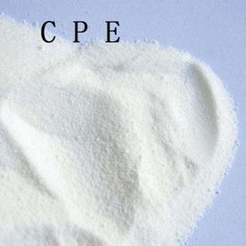 คลอรีนโพลีเอทิลีน CPE 135A ตัวปรับผลกระทบพีวีซีสำหรับท่อพีวีซีผงสีขาว